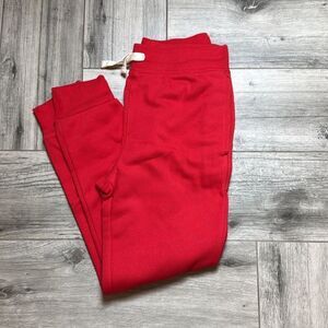 The Children's Place Fleece Jogger Pants Red Medium (7/8) NWT